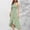 *Green, variant on ClodeEU Women's Halter Neck Crisscross Sleeveless Ruffle Hem Midi Dress, Elegant Cocktail Party Evening Gown Black,Women's Plus L