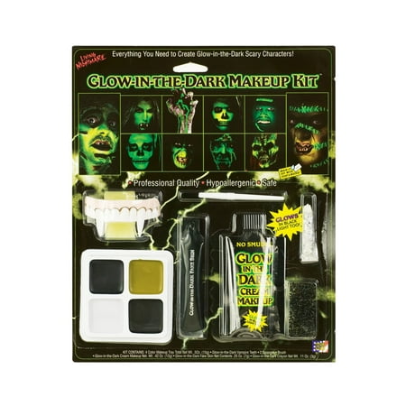 Hollywood Halloween Makeup - Glow In The Dark Halloween Makeup Kit