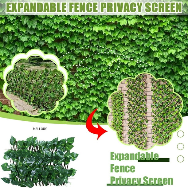 Yubutuo Expanding Fence Retractable Fence Screen With Plant Expandable ...