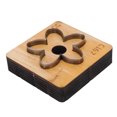 thumbnail image 1 of Herramienta De Cortador De Cuero De Forma De Flor, Diseño De Base De Madera Sólida Para Cortar Cuchillas De Acero De Carbono Herramienta De Puñetazo De Cuero Para Trabajadores, 1 of 7