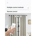 thumbnail image 4 of 2PCS Automatic Curtain Opener with Voice Control WIFI Smart Curtain Motor Temperature Light Sensor Silent Timing,1set * Smart Curtain Motor(WiFi double opening),White, 4 of 10