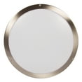 thumbnail image 3 of F9913-80-1-3K-Sunset Lighting-12 Inch 20W LED Flush Mount   Bright Satin Nickel Finish with White Glass, 3 of 3