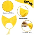 thumbnail image 3 of Pet Shower Cap - Waterproof Shower Cap, suitable for reusable cat ear protection shower cap, with adjustable ear covers, suitable for household cats and dogs pet grooming accessories (yellow), 3 of 7