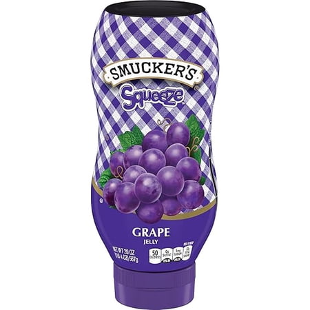 Smucker's Grape Squeezable Fruit Spread, 20 Ounces