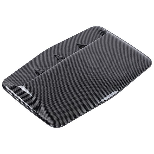 Car Hood Scoop, Vehicle Air Vent Cover Pretty Design Wide Compatibility For Automotive Carbon Fiber Style