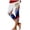 Z26-Dark Blue, variant on Women’s American Flag Print Capri Leggings, Patriotic Independence Day Yoga Pants, High Waisted 4th of July Workout 250 Anniversary USA Tights