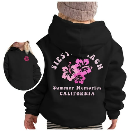 

Girl s Hoodie Long Sleeve Soft Sweatshirt Graphic Hoody Kids Cute Pullovers Top Clothes For Girls Baby Jacket Jacket for Baby Boy Soft Sweater Cropped Hoodie Zip up Jacket Clothes for Teen Girls 12-14