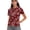 Valentines Hearts, variant on Garronmavis Golf Shirt Women Quarter Zip Short Sleeve Tennis Shirts Collared Shirts Casual Sports Workout Tops Womens Flag Golf Shirt, Tropical American Flag, Size XS