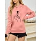 thumbnail image 5 of Sudadera Hoodie Deportiva Con Capuchaletra De Mujer Impresa, 5 of 7