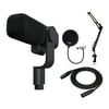 Logitech Blue Sona Dual-Diaphragm Dynamic XLR Mic (Graphite) with Accessories