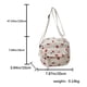 thumbnail image 3 of Qiansheng 9675 Bolso Bandolera para Mujer Bolso Cuadrado Pequeño Pana Versátil (01) Blanco, 3 of 9