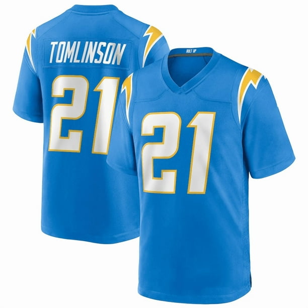 Camiseta azul de jugador retirado Ladainian Tomlinson #21 de para hombre - XL
