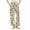 Khaki, variant on Cozy Christmas Tree Print Pajama Pants for Women - Festive Plus Size Sleepwear & Lounge Pants Soft Flannel Fleece with Pockets, Elastic Waist Holiday Comfort Pj Bottom Pink