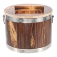 thumbnail image 5 of NUOLUX Rice Bucket Sushi Barrel Wood 1Pack, 5 of 8