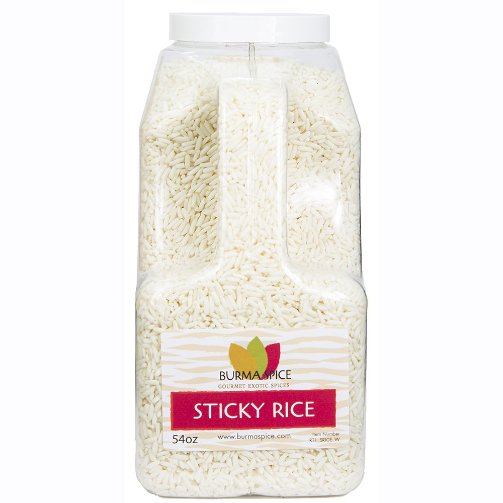 Burma Spice Sticky Rice Long Grain Pearl Rice Ideal for Sticky Rice