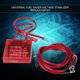 thumbnail image 2 of Kit Regulador estabilizador de voltaje de ahorro de combustible Ticfox universal con 3 Cables de tierra rojo, 2 of 11