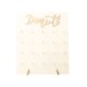 thumbnail image 1 of Donut Wall Pantalla Soporte reutilizable Natural Donuts Holder Niño Crecer el tema Tembra Decoraciones de tablero Adornos de madera AweSitey HA012238-00, 1 of 7