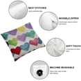 thumbnail image 4 of Awypu Classroom Pillow Covers,You are Amazing Sunshine Rainbow Decorative Throw Pillow Cover,Rainbow Pillows,Motivational Rainbow Sun for Classroom Nursery Decor Set of 2 Pillow Case, 4 of 6