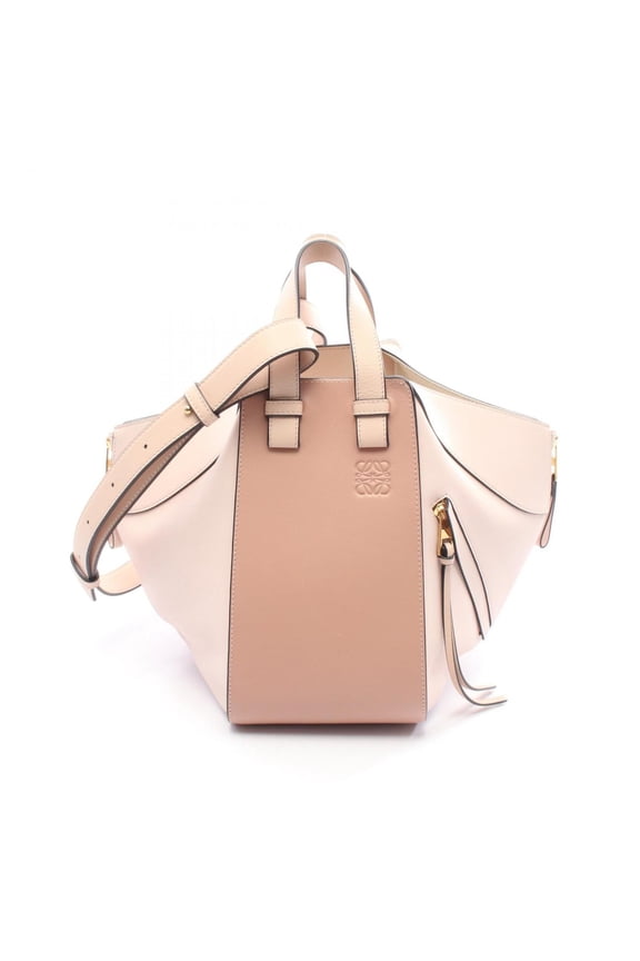 Pre-Owned LOEWE HAMMOCK SMALL Hammock Small Handbag, Leather, Women's, Pink, 387... (Good)