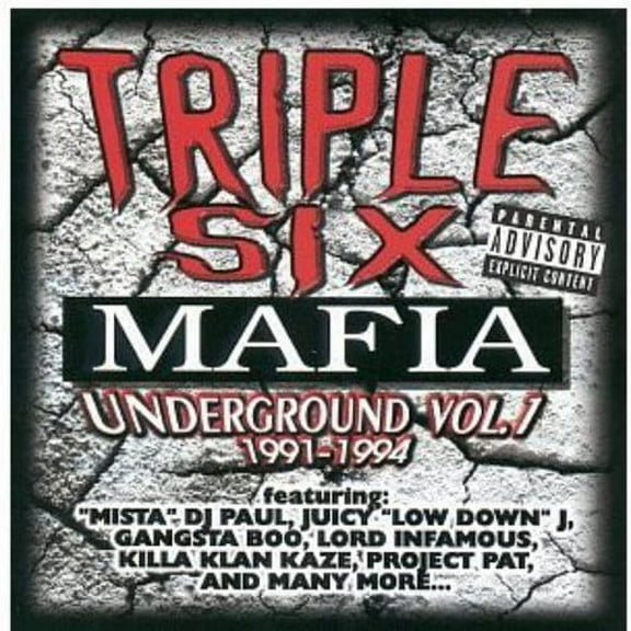 Three 6 Mafia - Underground 1 - Music & Performance - CD