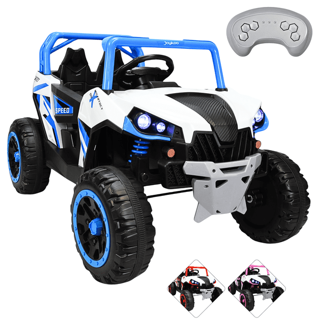 Montable Eléctrico para Niños 4x4 Luz Sonido Bluetooth Control Remoto 12v - Azul