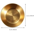 thumbnail image 5 of piezas de tazones de acero inoxidable, tazones para salsa, tazones para especias, mini tazones para salsa, tazones pequeños para servir, sushi, ketchup, tazones para salsa, juego de salsa, tazón para refrigerios, papas fritas (dorado) brillar Electrónica, 5 of 5