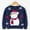 Navy, variant on Tdoqot Toddler Boys Girls Christmas Ugly Sweater- Knit Long Sleeve Knit Pullover Kids Winter Clothes Navy Size 1-5T