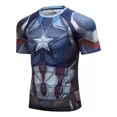 thumbnail image 2 of Playera Camisa Capitan America End Gam Cosplay Avenger Licra, 2 of 4