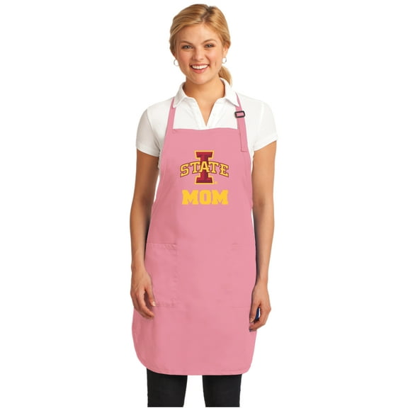Cute Iowa State Mom Apron  - Made in the USA!