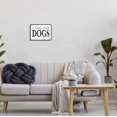 thumbnail image 2 of Stupell Industries I Sleep With Dogs Pets Phrase Graphic Art Black Framed Art Print Wall Art, Design by K. Kaufman, 2 of 7