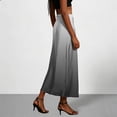 thumbnail image 2 of TaTaai Women's Satin Elastic Waist Maxi Skirt with Drawstring, Solid Color, and Flowy Ankle-Length Silhouette Gift, 2 of 7
