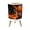 Color 3, variant on Small Trash Can with Lid Dynamic Basketball Splash Orange Paint Bold Action Sports Lover 1.8 Gallon Dog Proof Trash Can Round Garbage Can Waste Bin Wastebasket for Bathroom Bedroom Living Room