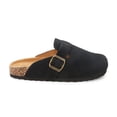 thumbnail image 2 of YOKI GILA-102 Women's Faux Suede Slip On Cork Footbed Buckle Clog, 2 of 8