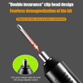 thumbnail image 3 of Portable Home Use Electric Screwdriver Set Cordless Rechargeable Power Screwdriver Kit for Men, 3 of 5