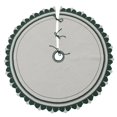 thumbnail image 2 of Christmas Tree Skirt Decoration Pad, Thick Fluffy Tree Floor Mat Rug for Xmas Holiday Home Events, Artificial Christmas Tree Dress Skirt, 2 of 9
