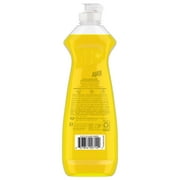 Ajax Ultra Liquid Dish Soap Lemon Scent, Super Degreaser, 12.4 oz Bottle