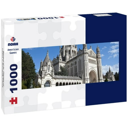 Noah Jigsaw Puzzle Basilica of St. Therese of Lisieux in Normandy France Panorama 1000 Pieces