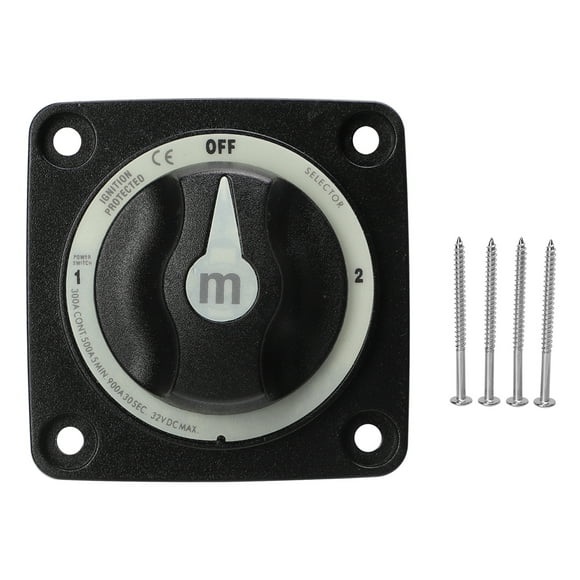 Battery Switches,300A Battery Selector Switch Battery Selector Switch Battery Isolator Switch Unrivaled Performance