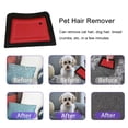 thumbnail image 1 of Dispositivo removedor de pelo para mascotas, sofá portátil, raspador de polvo, cepillo de pelusa de silicona (B) Likrtyny Para estrenar, 1 of 5