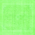 thumbnail image 1 of Ahgly Company Indoor Square Abstract Green Modern Area Rugs, 6' Square, 1 of 4