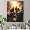 thumbnail image 4 of Qisvanset 12x16 Inch With Frame 2D Flat Wall Art Jesus Transfiguration Bible Scene Modern Religious Home Decor, 4 of 8