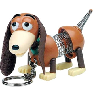 Basic Fun Slinky Dog Keychain - Walmart.com