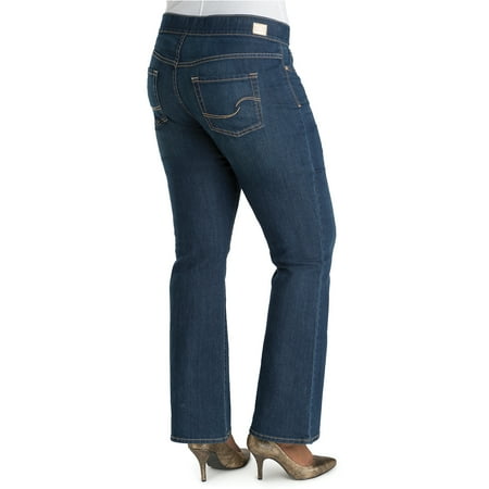 totally shaping pull on jeans