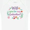 thumbnail image 4 of Inktastic Will You Be My Godmother Proposal Boys or Girls Baby Bodysuit, 4 of 5