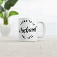 thumbnail image 2 of Promoted to Husband 2025 Mug Funny Sarcastic Marriage Graphic Novelty Coffee Cup, 2 of 6