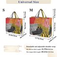thumbnail image 2 of FORMRS Womens Corduroy Tote Bag Crossbody Shoulder Handbag with Pocket, Abstract Boat, 2 of 7