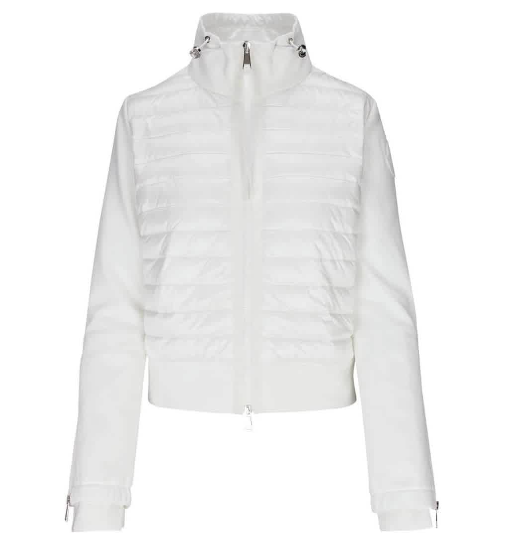 moncler quilted cardigan jacket
