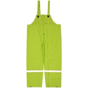 Boss Gloves Medium Fluorescent Green Bib Overalls