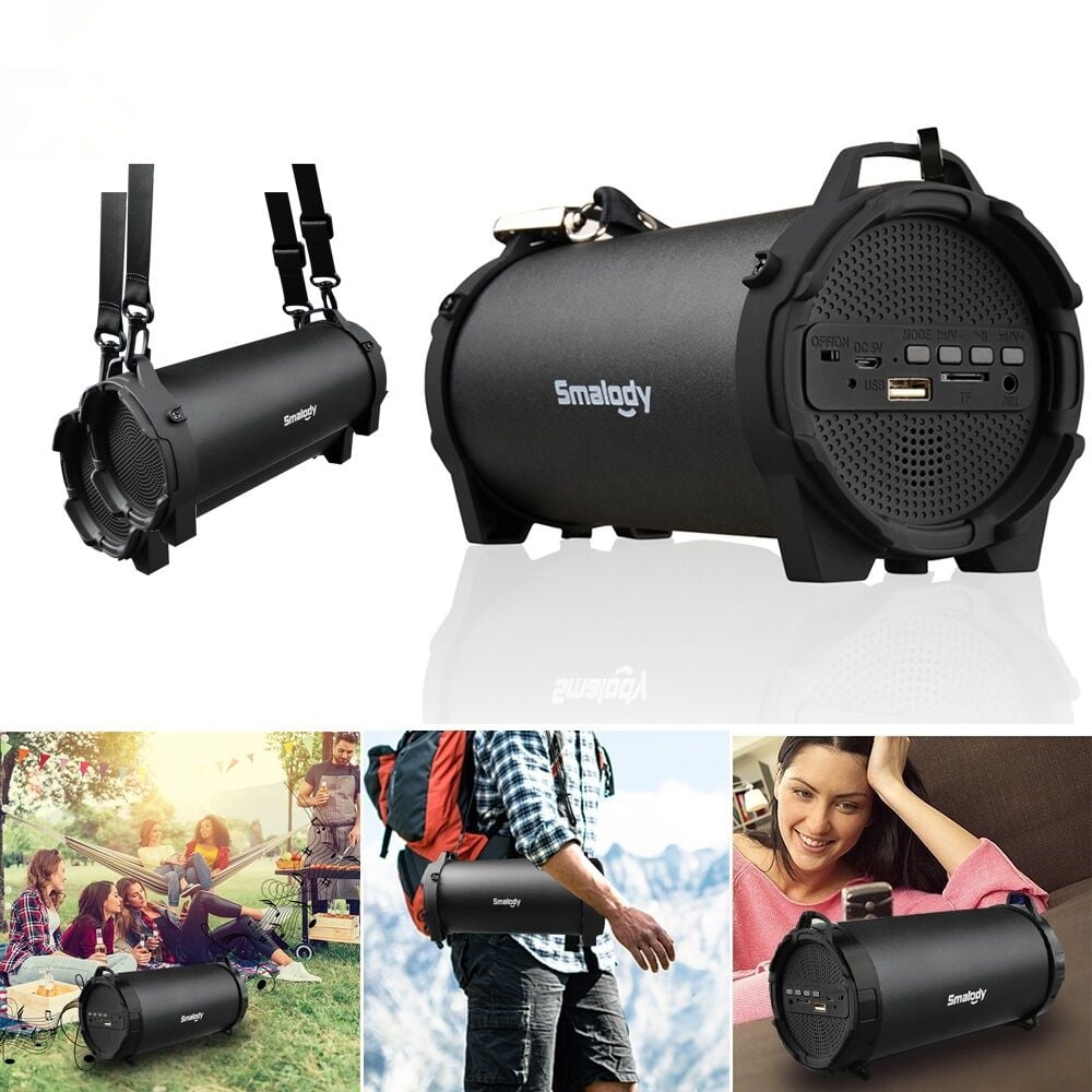 SL-10 Column Wireless Bluetooth Speaker Outdoor Portable Subwoofer Music Stereo Powerful Sports Speakers