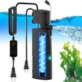 thumbnail image 1 of AquaMiracle Aquarium Filter with U V Light & PreFilter Sponge Fish Tank Filter with Timer for Water Clean Machine Turtle Filter with Aeration for Aquarium and Pond, 1 of 7